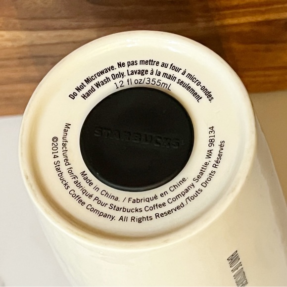 STARBUCKS X BAND OF OUTSIDERS LIMITED EDITION RELEASE COLLECTOR’S TRAVEL MUG - Picture 7 of 7